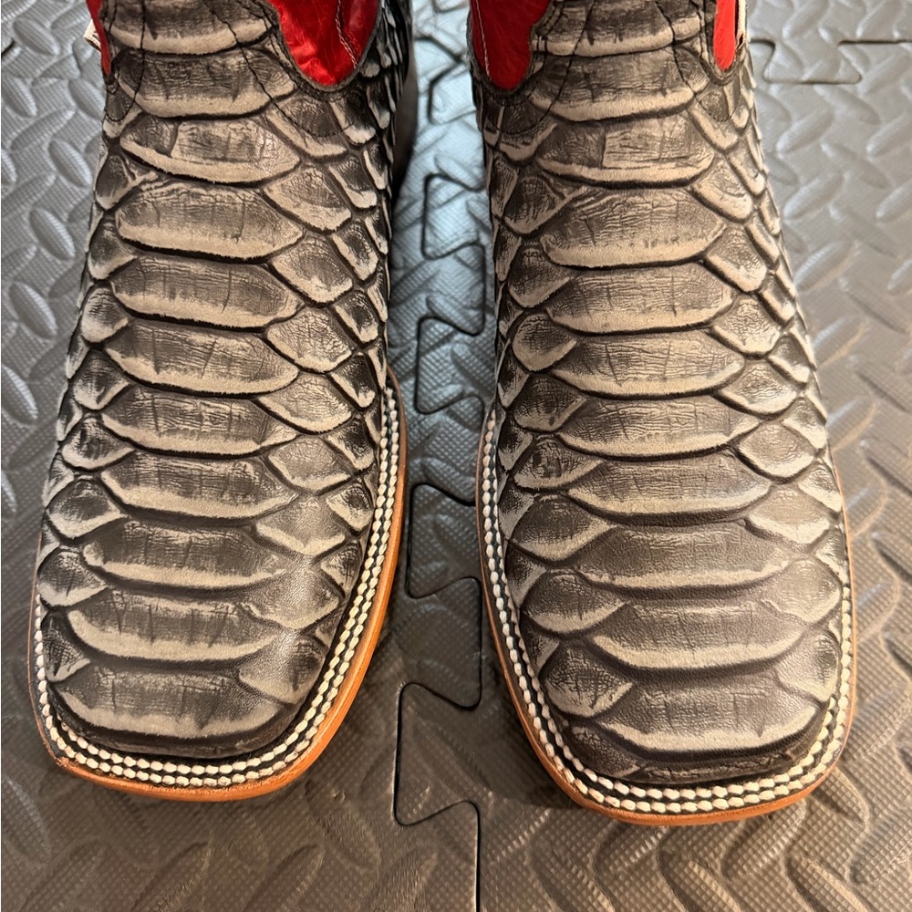 Vaccari University Texas Tech Python Genuine Leat… - image 12